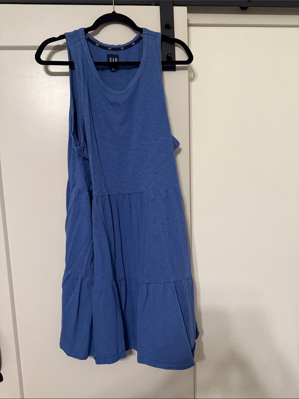 GAP Girls Blue Sleeveless Tiered Sundress